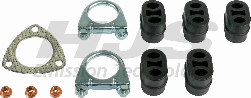 HJS 82 14 2728 - Kit montaggio, Imp. gas scarico autozon.pro