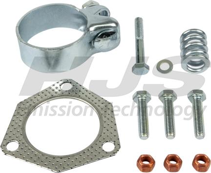 HJS 82 11 9145 - Kit montaggio, Tubo gas scarico autozon.pro