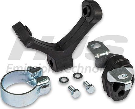 HJS 82 11 9128 - Kit montaggio, Silenziatore autozon.pro