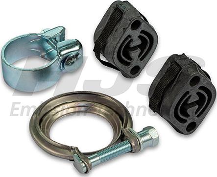 HJS 82 12 9136 - Kit montaggio, Imp. gas scarico autozon.pro