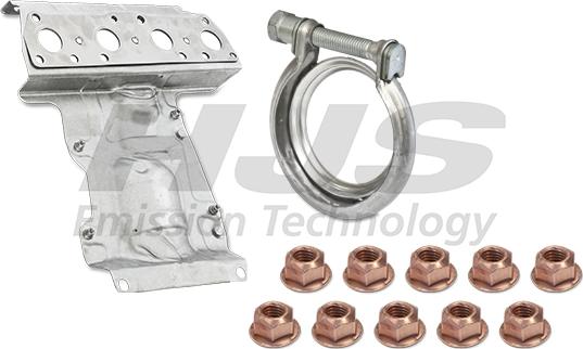 HJS 82121001 - Kit montaggio, Catalizzatore autozon.pro