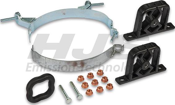 HJS 82 12 2266 - Kit montaggio, Silenziatore autozon.pro