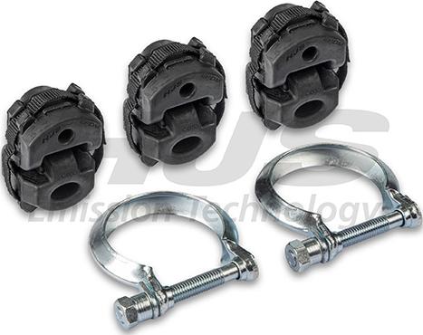 HJS 82 21 6828 - Kit montaggio, Imp. gas scarico autozon.pro