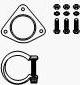 HJS 82 23 4483 - Kit montaggio, Catalizzatore autozon.pro