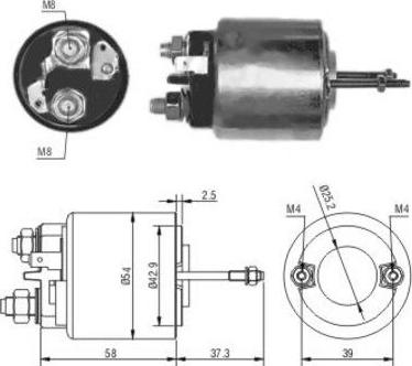 Hoffer 46009 - Elettromagnete, Motore d'avviamento autozon.pro