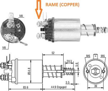 Hoffer 46318 - Elettromagnete, Motore d'avviamento autozon.pro