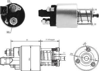 Hoffer 46294 - Elettromagnete, Motore d'avviamento autozon.pro