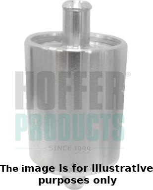 Hoffer 5072E - Filtro carburante autozon.pro