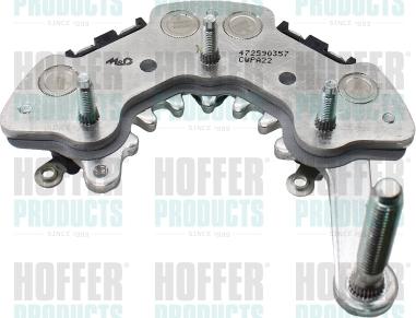 Hoffer 52374 - Raddrizzatore, Alternatore autozon.pro