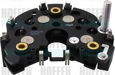 Hoffer 52210 - Raddrizzatore, Alternatore autozon.pro