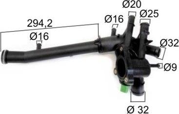 Hoffer 8192801 - Termostato, Refrigerante autozon.pro