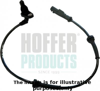 Hoffer 8290247E - Sensore, N° giri ruota autozon.pro