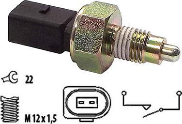 Hoffer 3600009 - Interruttore, Luce di retromarcia autozon.pro