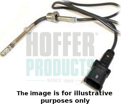 Hoffer 7451910E - Sensore, Temperatura gas scarico autozon.pro