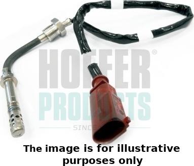 Hoffer 7451918E - Sensore, Temperatura gas scarico autozon.pro