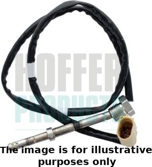 Hoffer 7452307E - Sensore, Temperatura gas scarico autozon.pro