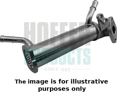 Hoffer 7518449E - Radiatore, Ricircolo gas scarico autozon.pro