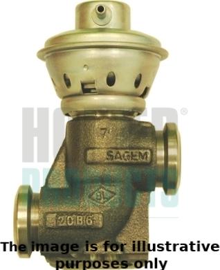 Hoffer 7518079E - Valvola ricircolo gas scarico-EGR autozon.pro