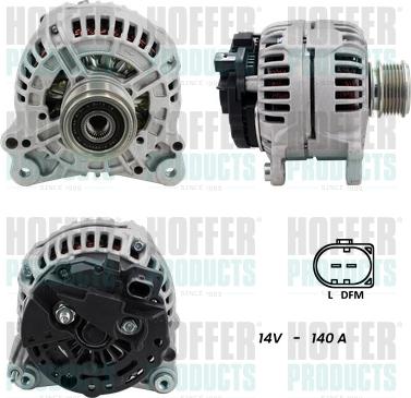 Hoffer H5510416G - Alternatore autozon.pro