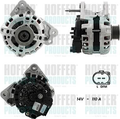 Hoffer H5510487G - Alternatore autozon.pro