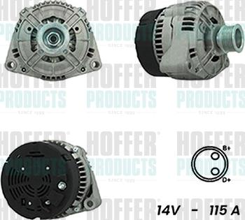 Hoffer H5510596G - Alternatore autozon.pro