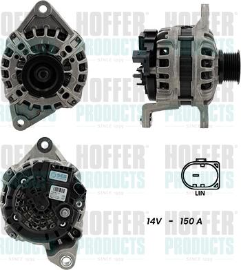 Hoffer H5510593G - Alternatore autozon.pro