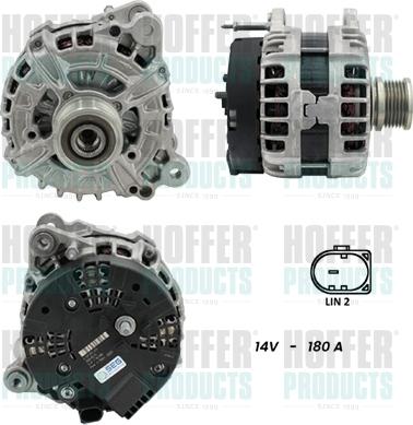 Hoffer H5510544G - Alternatore autozon.pro