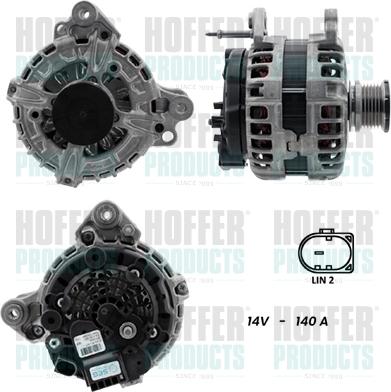 Hoffer H5510545G - Alternatore autozon.pro