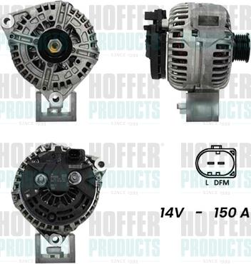 Hoffer H5510546G - Alternatore autozon.pro