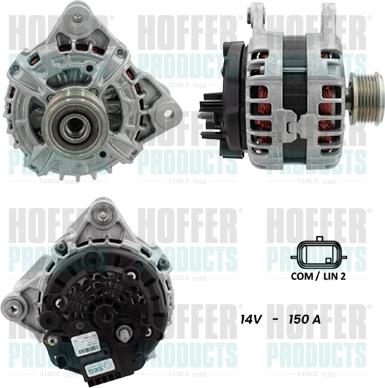 Hoffer H5510509G - Alternatore autozon.pro