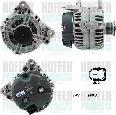 Hoffer H5510589G - Alternatore autozon.pro