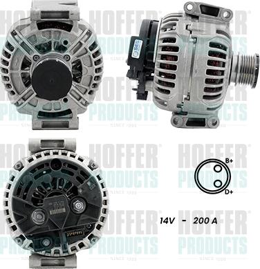 Hoffer H5510520G - Alternatore autozon.pro