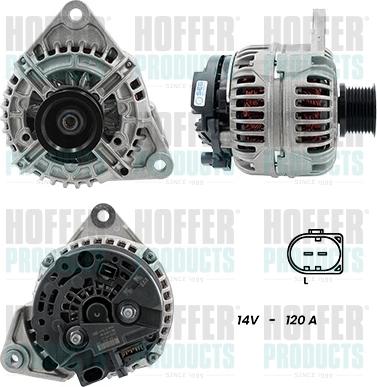 Hoffer H5510696G - Alternatore autozon.pro