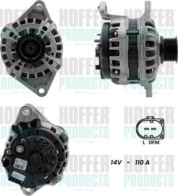 Hoffer H5510698G - Alternatore autozon.pro