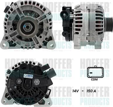 Hoffer H5510655G - Alternatore autozon.pro