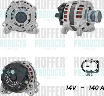 Hoffer H5510669G - Alternatore autozon.pro