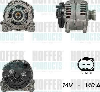 Hoffer H5510666G - Alternatore autozon.pro