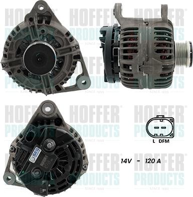 Hoffer H5510686G - Alternatore autozon.pro