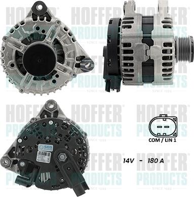 Hoffer H5510676G - Alternatore autozon.pro