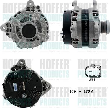 Hoffer H5510671G - Alternatore autozon.pro