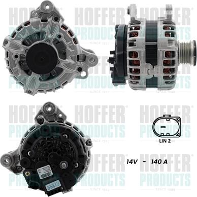 Hoffer H5510672G - Alternatore autozon.pro