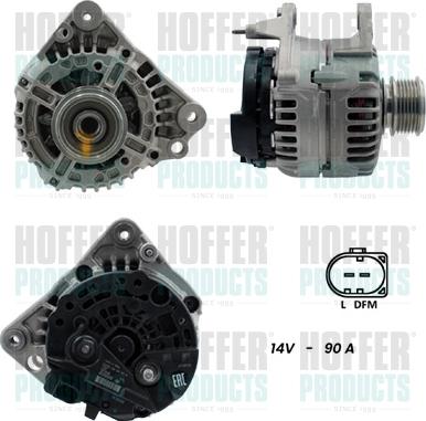 Hoffer H5510050G - Alternatore autozon.pro