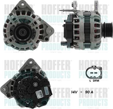 Hoffer H5510012G - Alternatore autozon.pro