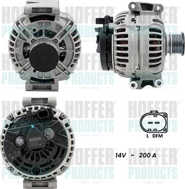 Hoffer H5510024G - Alternatore autozon.pro