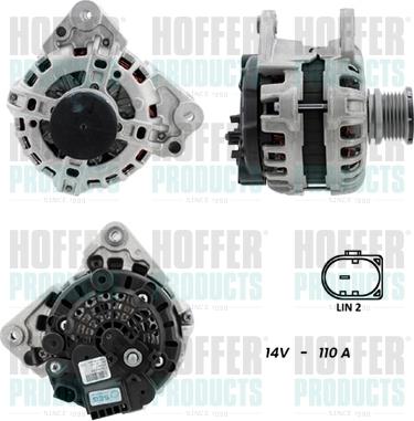 Hoffer H55101406G - Alternatore autozon.pro