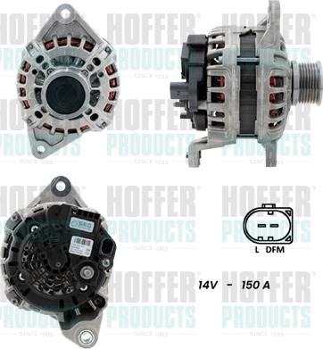 Hoffer H55101400G - Alternatore autozon.pro