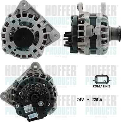 Hoffer H55101407G - Alternatore autozon.pro