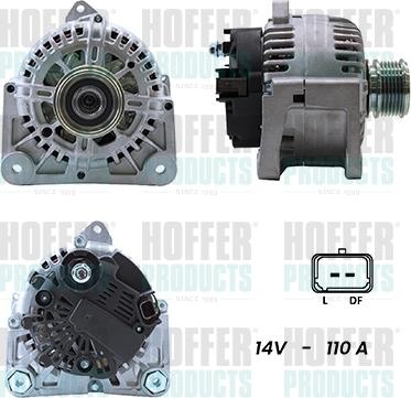 Hoffer H55101410G - Alternatore autozon.pro