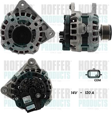 Hoffer H55101417G - Alternatore autozon.pro