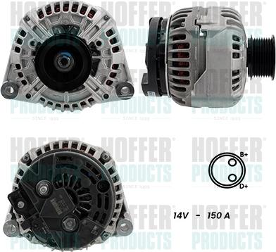 Hoffer H55101164G - Alternatore autozon.pro